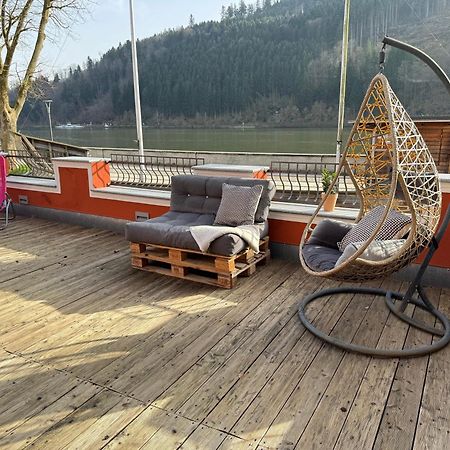 Terrassenwohnung Mit Donaublick Obernzell Exterior foto